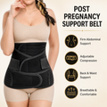 Post Pregnancy Belly Support Belt for Women – 3-in-1 Adjustable Postpartum Abdominal Binder with Waist & Back Support, Breathable Belt After Delivery