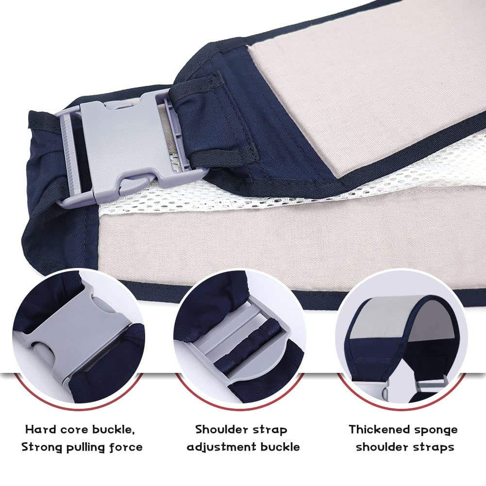 Baby Sling Carrier – Adjustable Breathable Cotton Mesh Baby Holder for Newborns & Infants